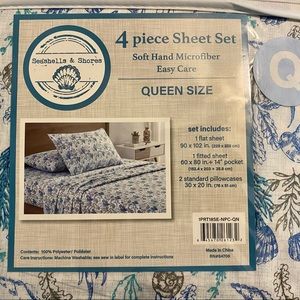 Queen Size- Super Soft Microfiber Sheet Set